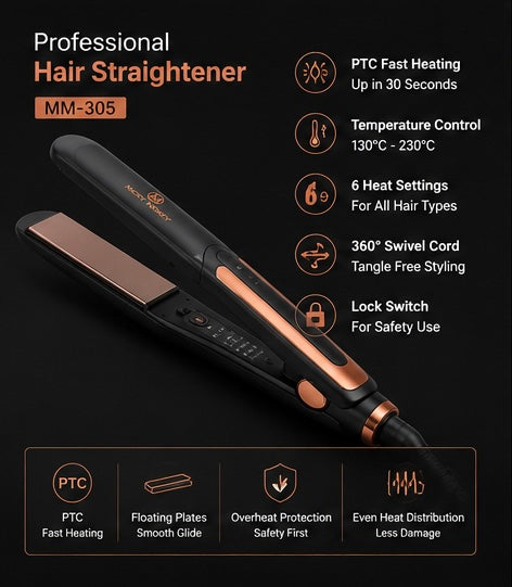 Hair Straightener MM305
