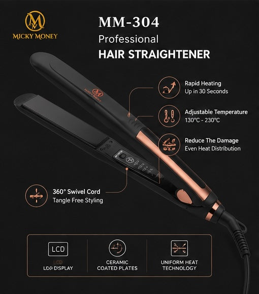 Hair Straightener MM304