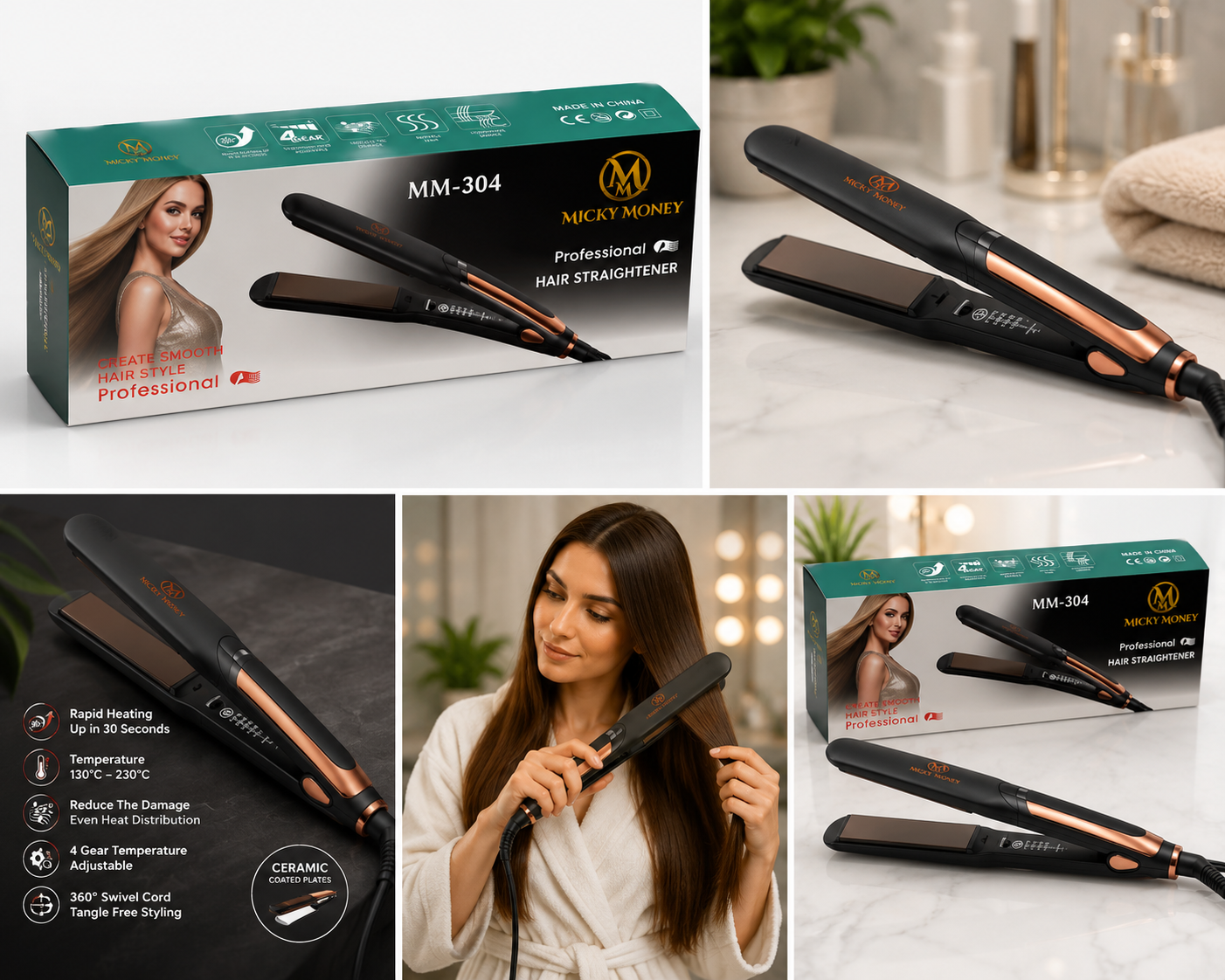 Hair Straightener MM304