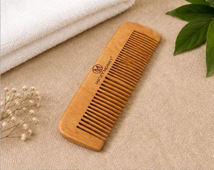 Wooden Comb 2 IN 1