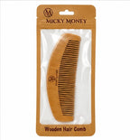 Wooden Comb Round Shape