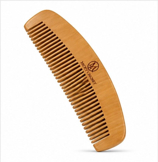Wooden Comb Round Shape