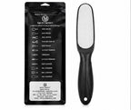 MMPD06 Foot File — Oval Emery-Textured (White)
