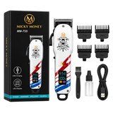MM755 Hair Clipper — Barber Grade, 8 Guide Combs
