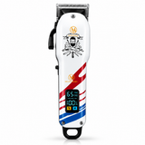 MM755 Hair Clipper — Barber Grade, 8 Guide Combs