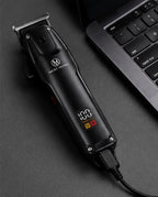MM752 Professional Hair Trimmer — LED Display, 4 Guide Combs