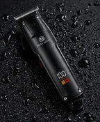 MM752 Professional Hair Trimmer — LED Display, 4 Guide Combs
