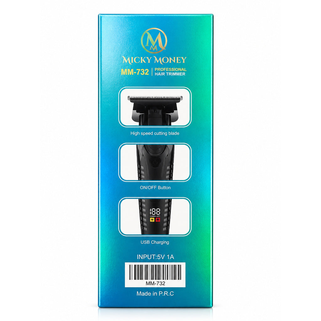 MM732 Hair Trimmer — Cordless, USB Charging