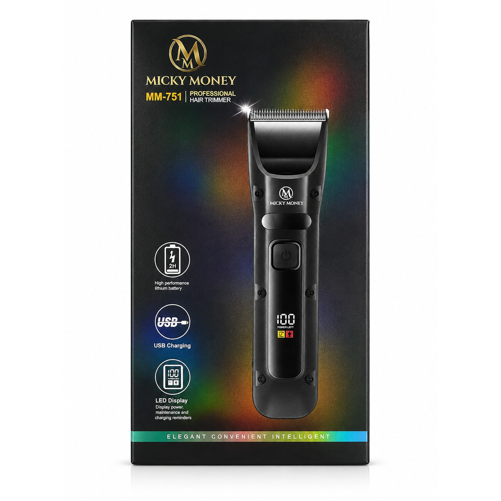 MM751 Hair Trimmer — Cordless, USB Charging